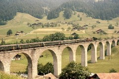 Kanderviadukt Frutigen, June 1978
